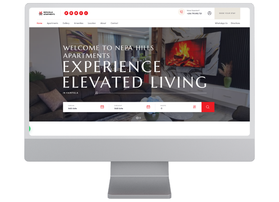 Mugicweb website desktop mockup