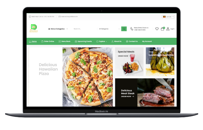 Mugicweb ecommerce website